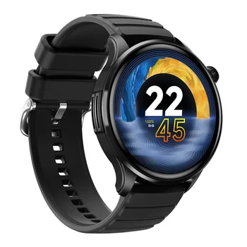 Смарт-часы J45 Для мужчин, спорт на открытом воздухе, 1,43-дюймовый AMOLED HD экран, Bluetooth-вызов, Монитор здоровья, Женский фитнес-трекер, Умные часы