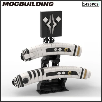 Световые мечи Fulcrum Dark Saber MOC Строительные блоки Модульная модель DIY Bricks Игрушки для творческой сборки Коллекция Рождественских подарков