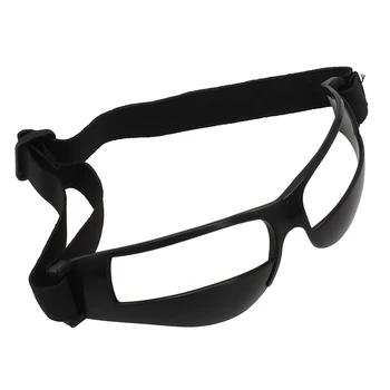 Очки для баскетбольных тренировок, вспомогательные очки 12 * 11 * 6 см, 1шт, черно-белые очки для дриблинга, высокая производительность