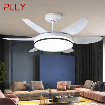 Свет вентилятора PLLY, скандинавский светодиодный потолочный вентилятор, современный минималистичный ресторан, гостиная, спальня, коммерческий электрический вентилятор