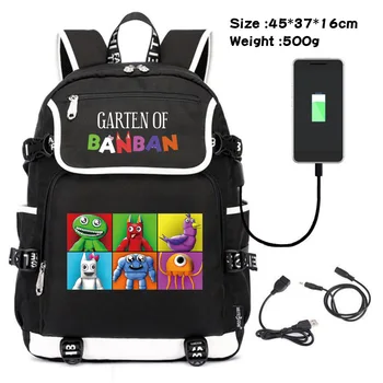 Садовый Рюкзак Banban, Школьная сумка с милым рисунком, Модный Универсальный рюкзак, Дорожная сумка с USB-зарядкой, Детский рюкзак Для мальчика