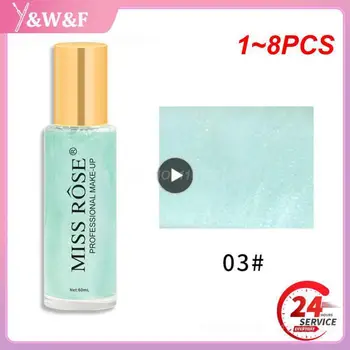 1 ~ 8ШТ MISS ROSE Glitter Spray Доступен Исключительно Для 60 мл косметики для ночного клуба и вечеринки Body Starry Sky Glitter Spray Makeup