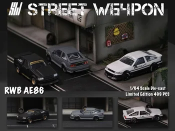 Предпродажа 1 августа SW: 64 Широкофюзеляжная модификация RWB AE86, литая под заказ модель автомобиля