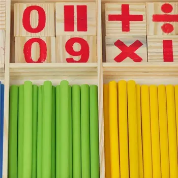 Посчитайте Пазлы Деревянные игрушки Интерактивная игра на мышление Учебные пособия по арифметике Детская настольная игра Математические Арифметические игрушки