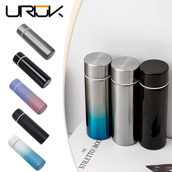 Urijk 150 МЛ, термос для воды, Мини-Милые термосы для кофе, портативные бутылки для воды для путешествий из нержавеющей стали, термосы для напитков