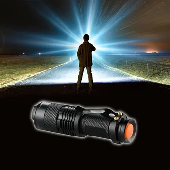 1 шт. мини-фонарик Ручной Мощный светодиодный Карманный Водонепроницаемый фонарик для путешествий на открытом воздухе, кемпинга, пеших прогулок, фонарей 2#