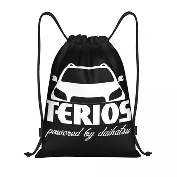 Рюкзак Terios на шнурке, женский мужской рюкзак для спортзала, складная сумка для покупок, мешок
