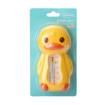Милая Желтая Утка Термометр для детской ванны Измеритель температуры воды для новорожденных Измеритель температуры воды Тестер Аксессуары для бассейна
