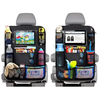 Водонепроницаемая сумка для хранения мелочей в автомобиле, защитный чехол для спинки автокресла для детей, детский коврик для ног, защитная сумка, автомобильные аксессуары