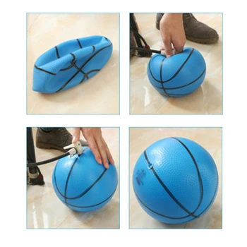 Мини-баскетбол, Спортивный Толстый Универсальный мяч 16 см/ 6,3 дюйма, Надувной Детский ПВХ, резина с пупырышками