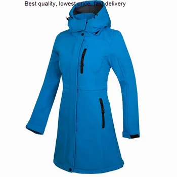 ЛЕГКАЯ женская походная куртка, длинная флисовая ветровка из мягкого шелка, уличные пальто для кемпинга, треккинга, скалолазания, зимние женские пальто