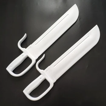 2 шт. Пластиковые мечи-бабочки Вин Чун Пластиковый нож Двойные ножи для боевых искусств