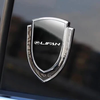 Наклейка с логотипом на боковой стороне кузова автомобиля Щит для укладки автомобиля Эмблема Значок Наклейка на окно автомобиля для автомобильных аксессуаров lifan