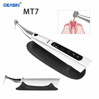 Стоматологическое эндодонтическое оборудование DEASIN MT7 16: 1 наконечник для эндопротезирования, вращающийся на 360 градусов беспроводной наконечник с интеллектуальным эндомотором