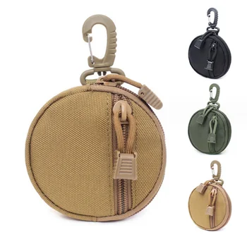 Многофункциональный набор ключей для карманного хранения, портативная маленькая круглая сумка для занятий спортом на открытом воздухе