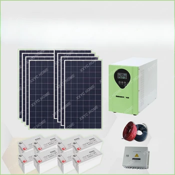 Бытовая солнечная энергетическая система мощностью 5 кВт/автономная фотоэлектрическая система хранения энергии