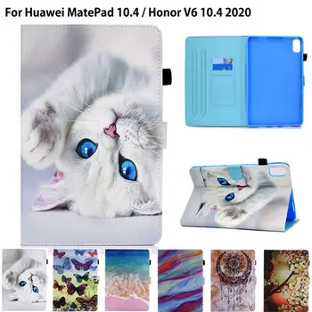 Для Huawei MatePad 10.4 2022 Чехол BAH4-W19 BAH4-W09 BAH4-AL10 BAH4-L09 Funda Для Huawei Honor V6 10.4 Чехол Детская подставка Capa