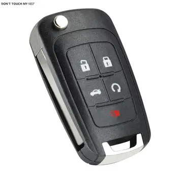 5 Кнопок Флип-Чехол Для Автомобильных Ключей Для Chevrolet Cruze Equinox Malibu Opel Vauxhall Corsa Astra Holden Barina Colorado Remote