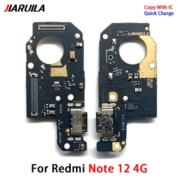 НОВЫЙ USB Порт Быстрой Зарядки Док-Станция Зарядное Устройство Разъемная Плата Для Xiaomi Redmi Note12 Pro Plus 4G 5G Модуль Платы Зарядки