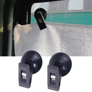 2 шт. Крепление для окна салона автомобиля, Черная Пластиковая присоска для спортивной автомобильной техники Korando Seat Leon Mk2 Skoda Kamiq
