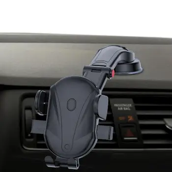 Держатель сотового телефона Автомобильный кронштейн для телефона, вращающийся на 360 градусов, автомобильная подставка для GPS, подставка для смартфона, совместимая с 4-7 дюймовым мобильным устройством