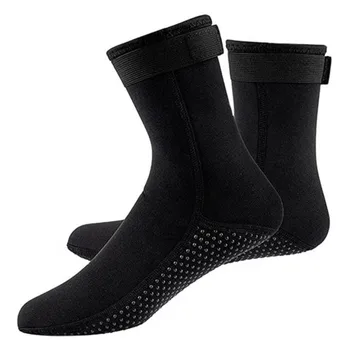 5 мм Неопреновые носки для дайвинга, гидрокостюм, обувь для серфинга, термальные быстросохнущие нескользящие ботинки для плавания, акваобувь, теплые пляжные носки для мужчин и женщин