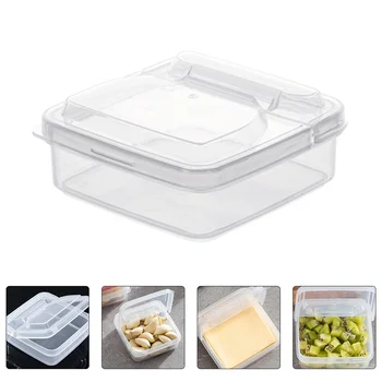 Прозрачный ящик для хранения, Кейсы для подачи продуктов, Держатели для домашнего сыра, посуда для нарезки ломтиков, Холодильник для дома