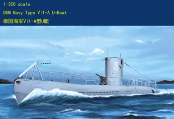 Комплект Hobbyboss Model 83503 1/350 Подводная лодка ВМС Германии типа VII-A