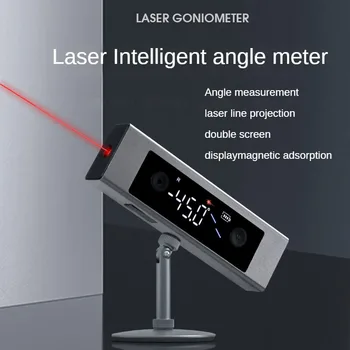 Инфракрасный прибор для измерения угла наклона, высокоточный лазерный мини-проектор, электронный цифровой дисплей, линейка уровня