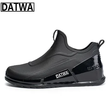 Мужская уличная водонепроницаемая нескользящая обувь для рыбалки Datwa, легкая рабочая обувь для рыбалки, износостойкая резиновая походная обувь