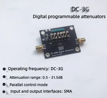 Цифровое программируемое ослабление 6-битный Контрольный цифровой аттенюатор Программируемый ступенчатый аттенюатор Радиочастотное цифровое ослабление