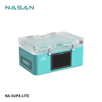 Машина для ламинирования Nasan Na Supa Lite для изогнутого плоского экрана Машина для ремонта сенсорных экранов Компрессор не требуется Для ремонта телефона