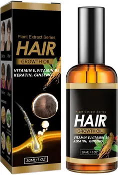 Эфирные масла для роста волос | Увлажняющее Эфирное масло от Выпадения волос, 1 Унция Питательного Средства для Роста сухих Поврежденных волос.